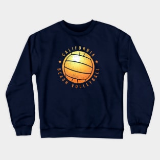 California Beach Volleyball Crewneck Sweatshirt